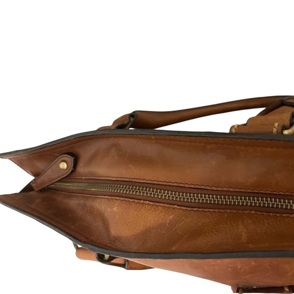 Kate Landry Purse Travel Tote Bag Leather - Picture 9 of 13